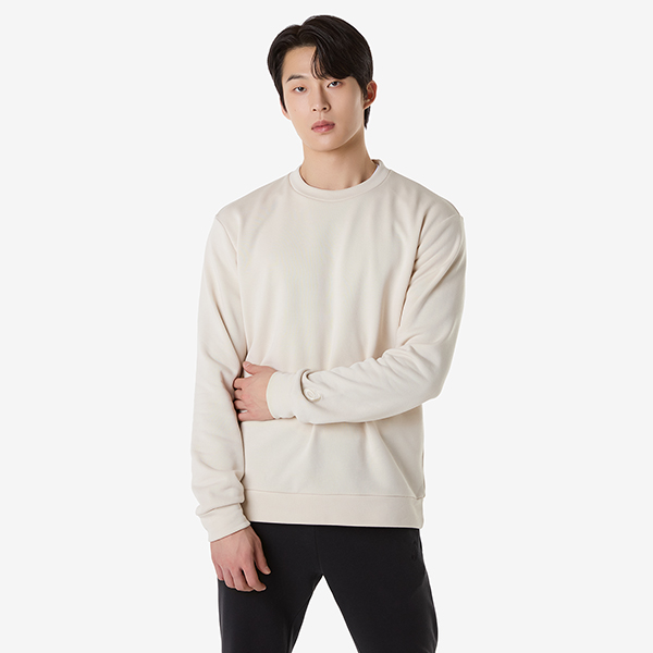 맨 스웻 크루 넥 탑