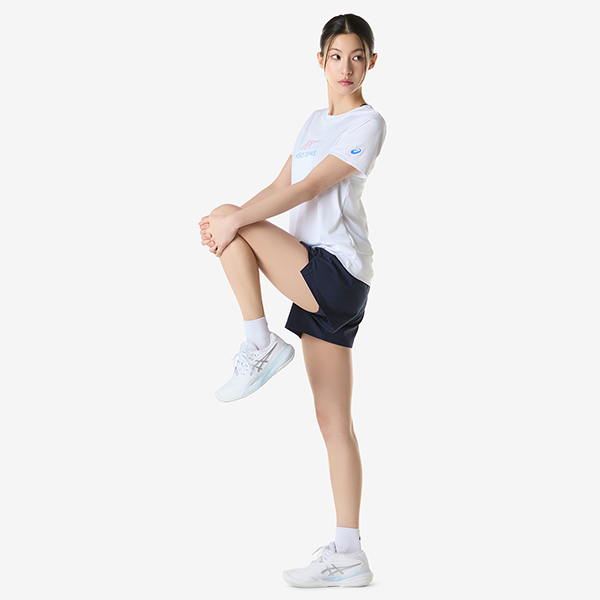아식스 공식 온라인스토어,우먼 코트 2in1 쇼츠