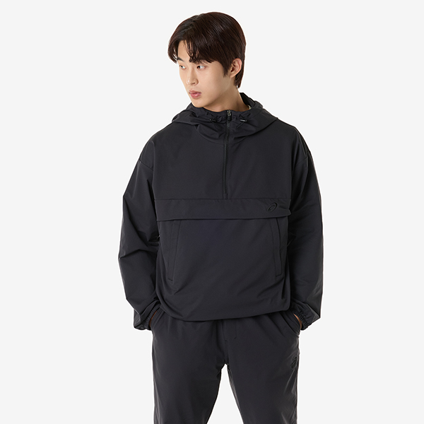 맨 더블위브 릴렉스드 풀오버 자켓