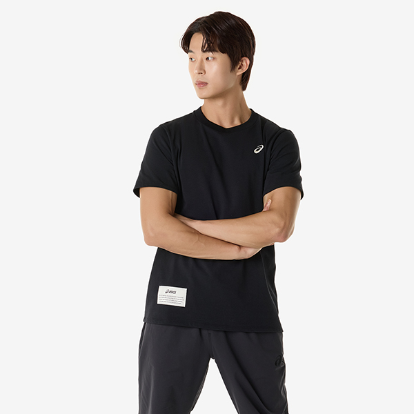 맨 헤비 웨이트 니트 그래픽 티
