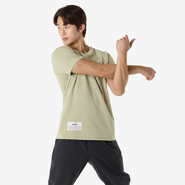 맨 헤비 웨이트 니트 그래픽 티