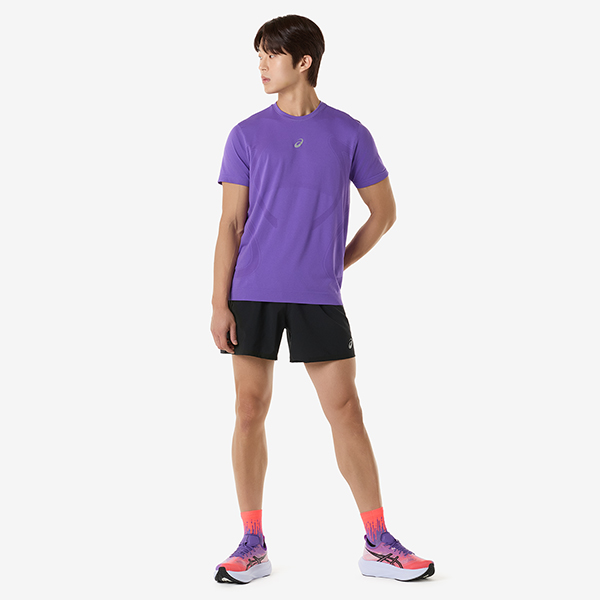 아식스 공식 온라인스토어,맨 로드 심리스 숏슬리브 탑