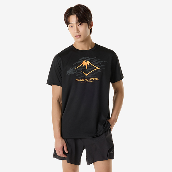 맨 후지트레일 로고 숏슬리브 탑