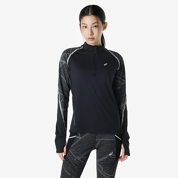 우먼 리미티드 시리즈 라이트쇼 롱슬리브 탑