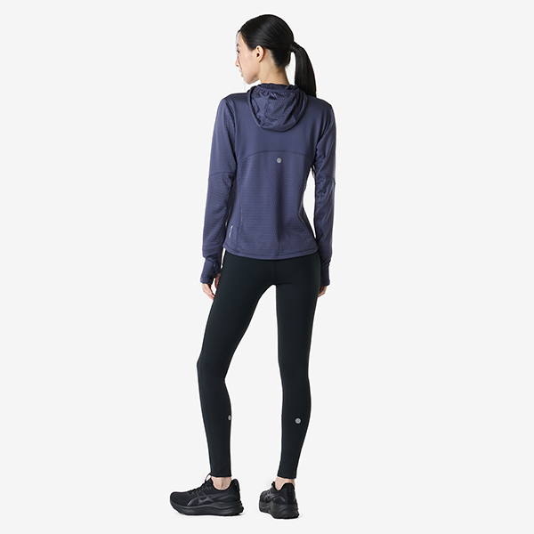 아식스 공식 온라인스토어,우먼 로드 윈터 롱슬리브 후디