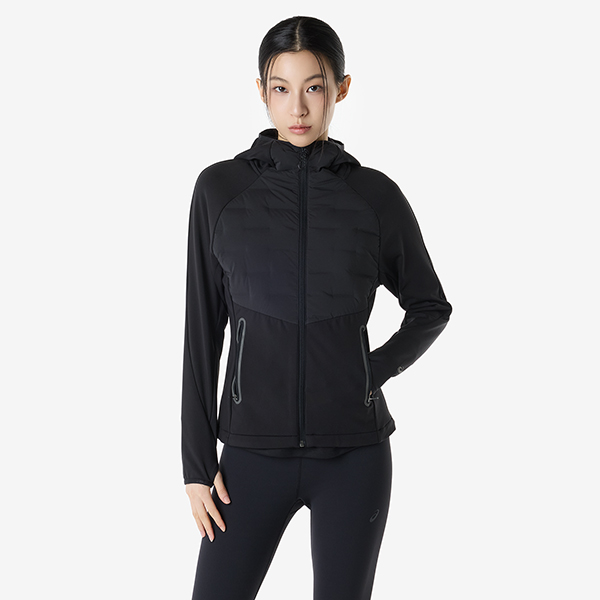 우먼 하이브리드 다운 후드