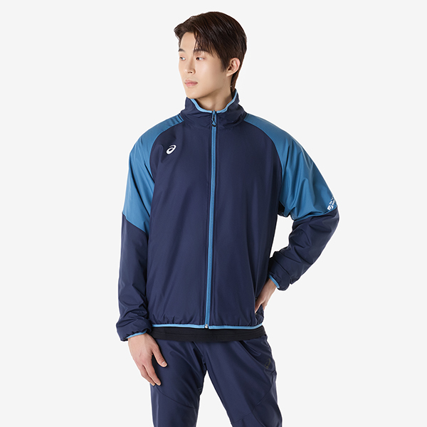 아식스 공식 온라인스토어,맨 릴렉스드 리버서블 우븐 플리스 자켓