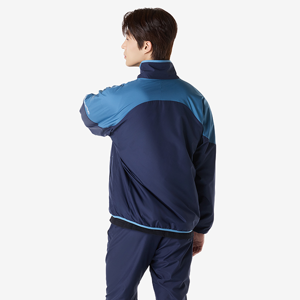 아식스 공식 온라인스토어,맨 릴렉스드 리버서블 우븐 플리스 자켓