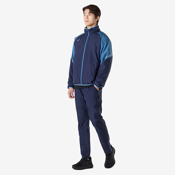 아식스 공식 온라인스토어,맨 릴렉스드 리버서블 우븐 플리스 자켓