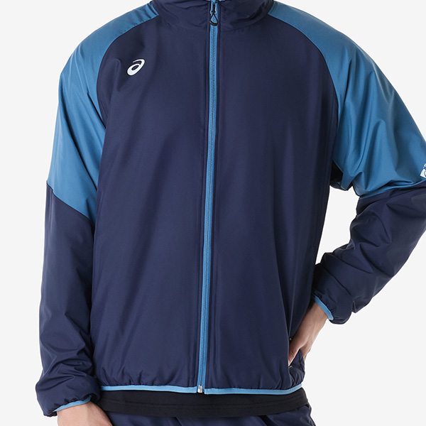 아식스 공식 온라인스토어,맨 릴렉스드 리버서블 우븐 플리스 자켓