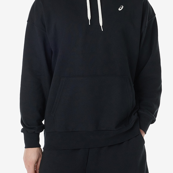 아식스 공식 온라인스토어,프렌치테리 릴렉스드 풀오버 후디