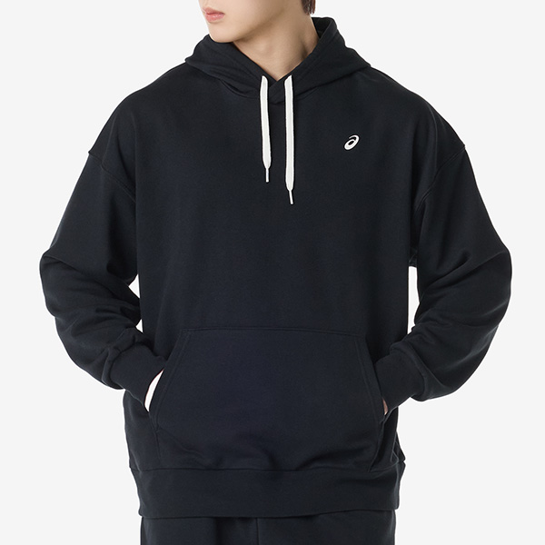 아식스 공식 온라인스토어,프렌치테리 릴렉스드 풀오버 후디
