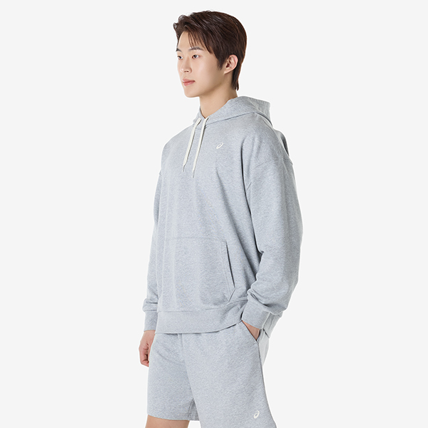 프렌치테리 릴렉스드 풀오버 후디