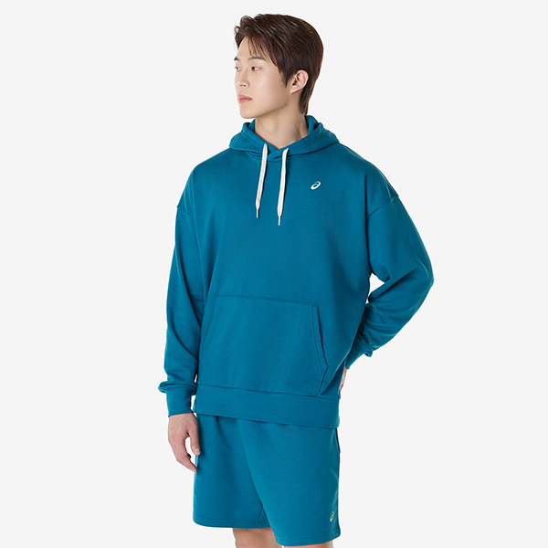 맨즈 프렌치테리 릴렉스드 풀오버 후디