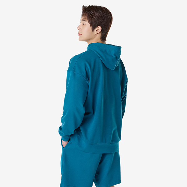 아식스 공식 온라인스토어,맨즈 프렌치테리 릴렉스드 풀오버 후디