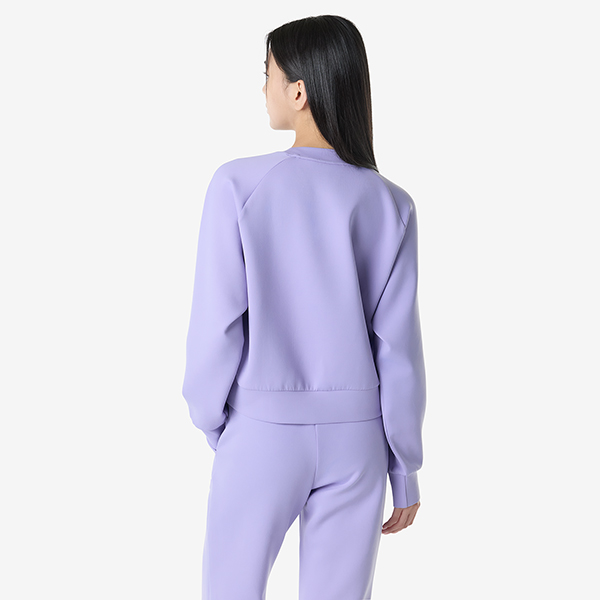 아식스 공식 온라인스토어,우먼즈 나기노 리파인드 텍스쳐 스웻 탑