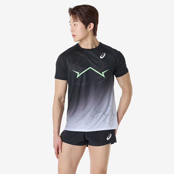 맨즈 라이트 니트 숏슬리브 탑