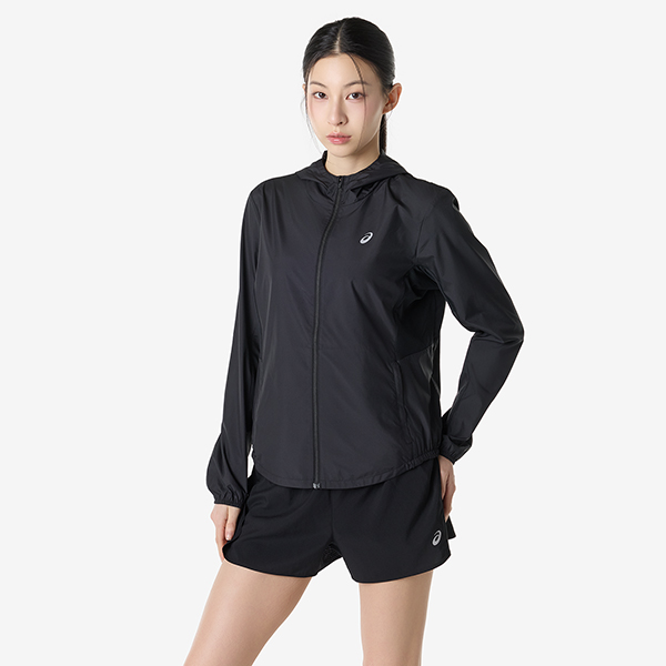 우먼즈 아식스 실버 자켓