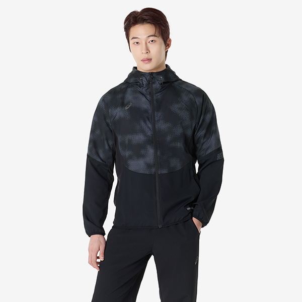 맨즈 액티모션 쿨 그래픽 더블위브 후디