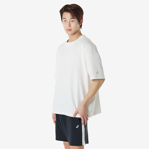 아식스 트랙클럽 헤리티지 릴렉스드 티셔츠