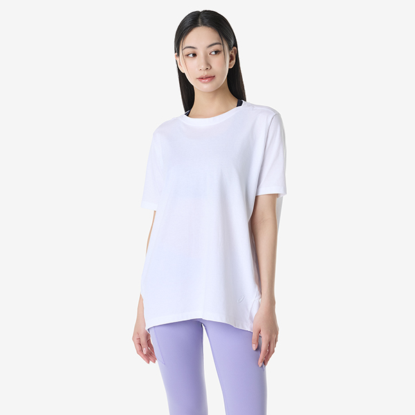 우먼즈 나기노 오버사이즈드 숏슬리브 탑