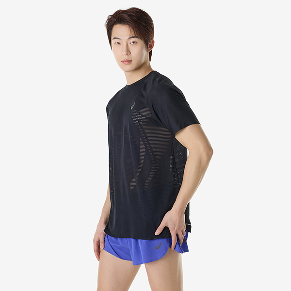 맨즈 메타런 숏슬리브 탑