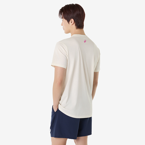 아식스 공식 온라인스토어,맨즈 코트 그래픽 티셔츠