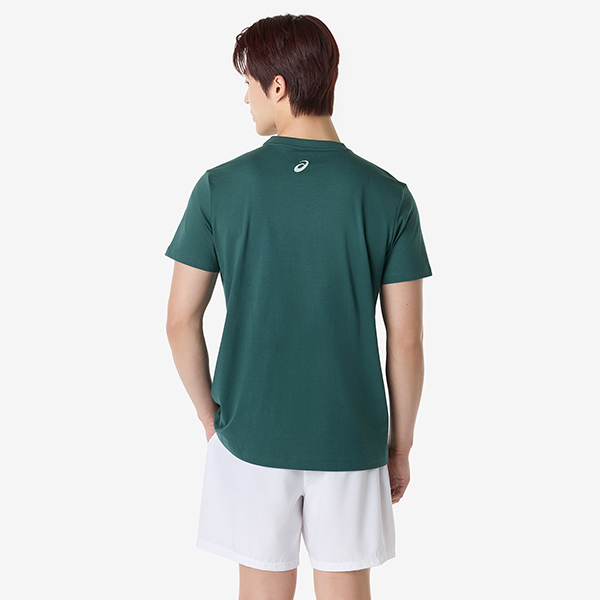 아식스 공식 온라인스토어,맨즈 코트 그래픽 티셔츠