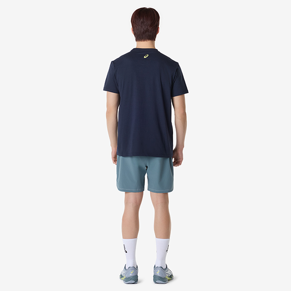 아식스 공식 온라인스토어,맨즈 코트 그래픽 티셔츠