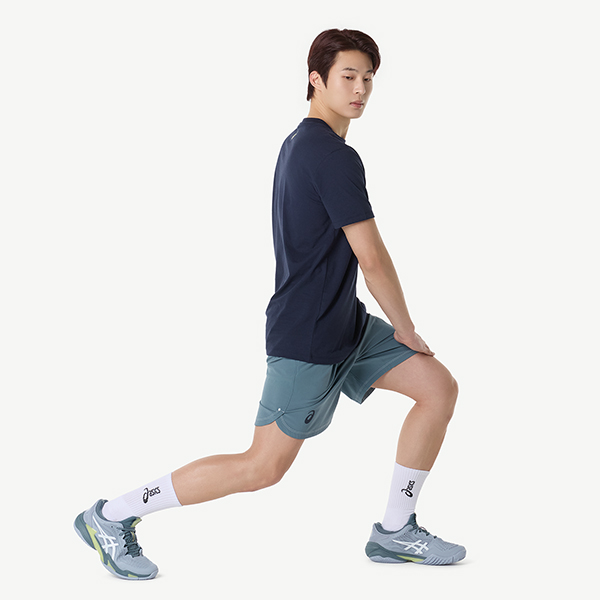 아식스 공식 온라인스토어,맨즈 코트 그래픽 티셔츠