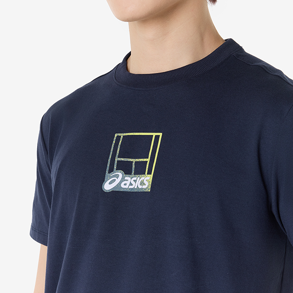 아식스 공식 온라인스토어,맨즈 코트 그래픽 티셔츠