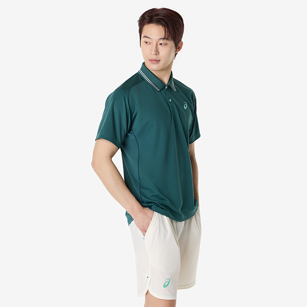 맨즈 게임 폴로 숏슬리브 탑