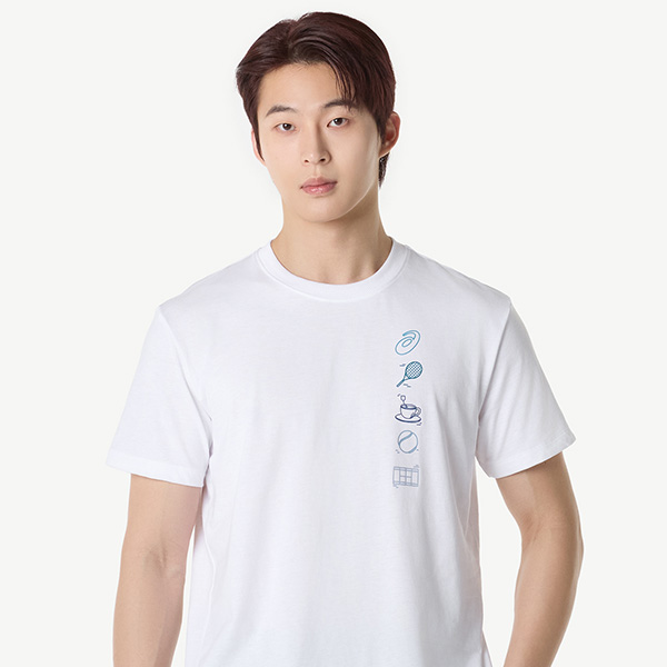 아식스 공식 온라인스토어,맨즈 게임 시즈널 그래픽 티셔츠
