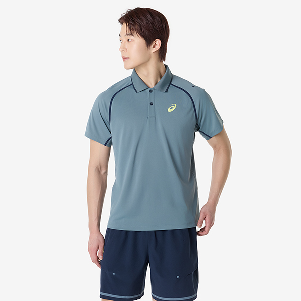 맨즈 매치 폴로 숏슬리브 탑