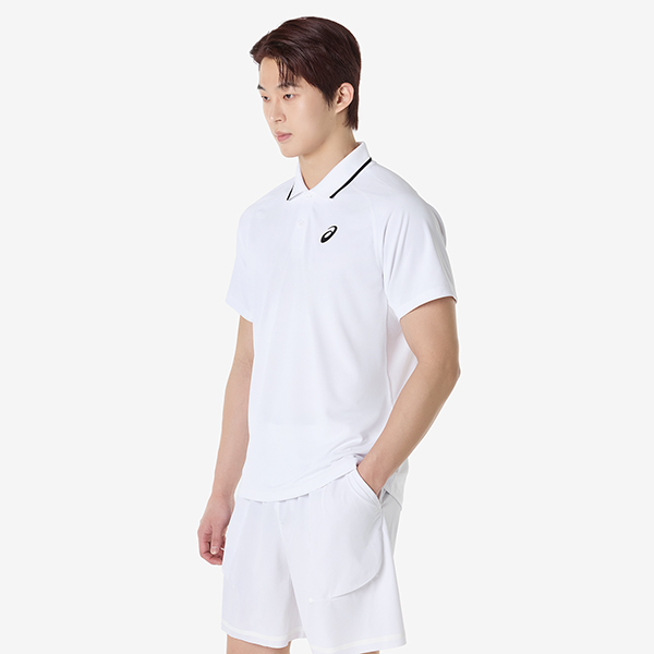맨즈 매치 폴로 숏슬리브 탑