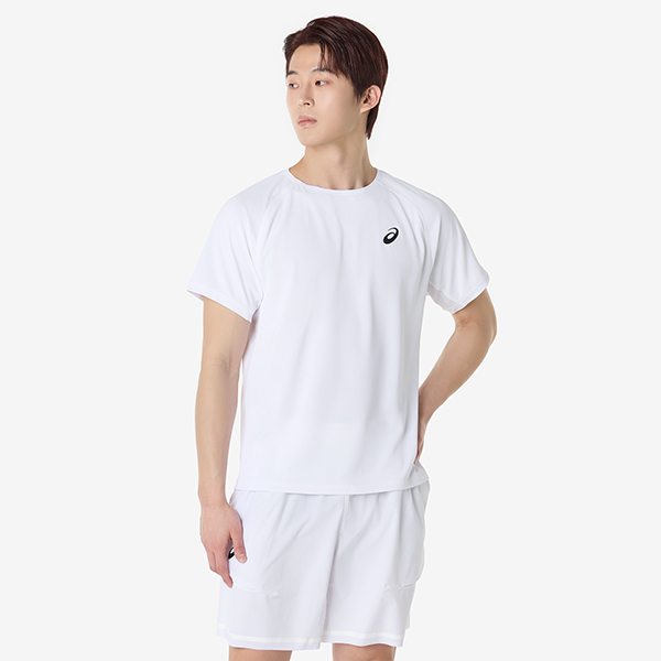 맨즈 매치 숏슬리브 탑