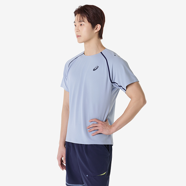 맨즈 매치 숏슬리브 탑