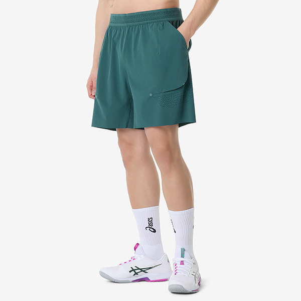 맨즈 매치 레이저컷 7인치 쇼츠