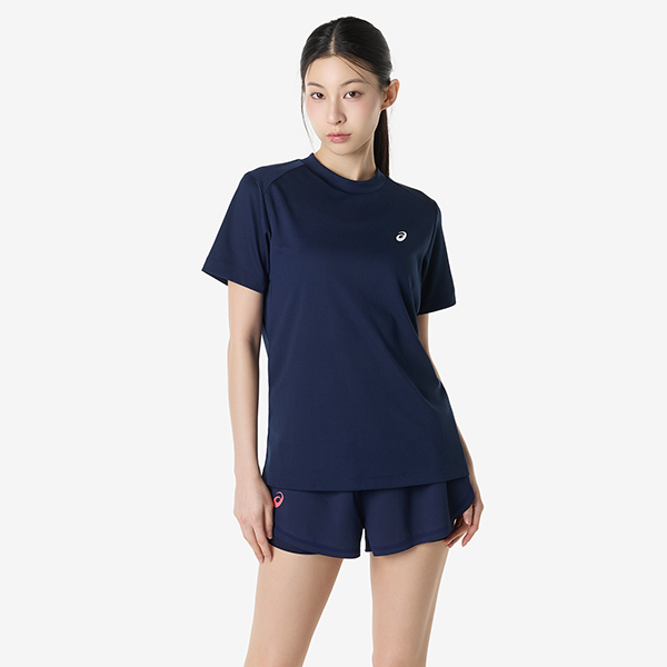 우먼즈 코트 숏슬리브 탑