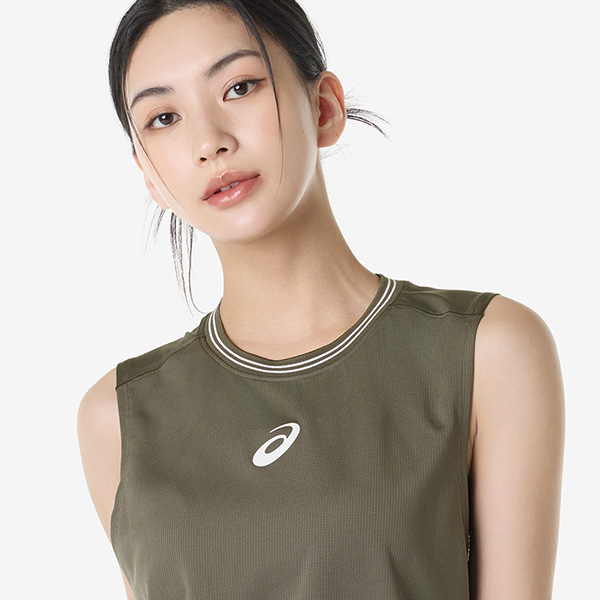 아식스 공식 온라인스토어,우먼즈 게임 슬리브리스 탑