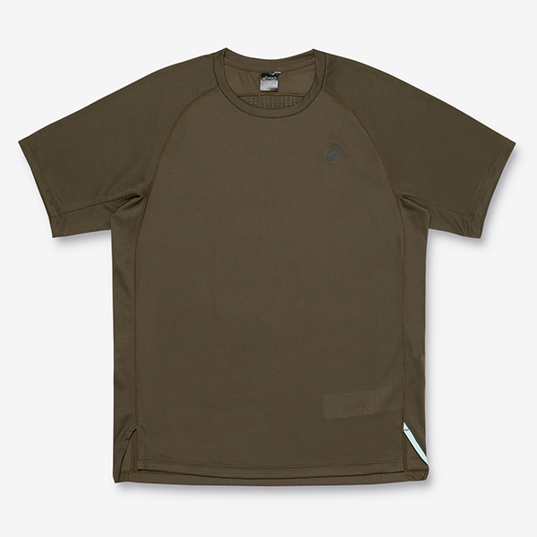 맨 액티브리즈 패널 자카드 숏슬리브 탑