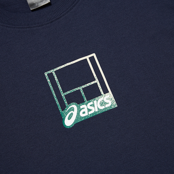 아식스 공식 온라인스토어,맨 코트 코어 그래픽 티