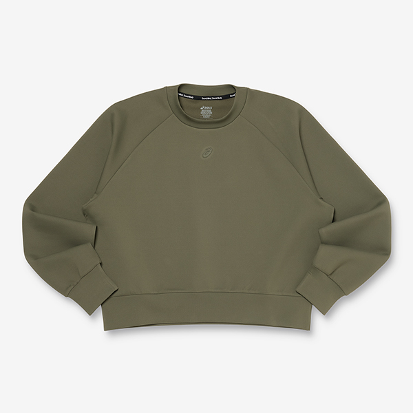 우먼즈 나기노 리파인드 텍스쳐 스웻 탑