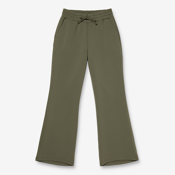 우먼즈 나기노 텍스쳐 스웻 플래어 팬츠