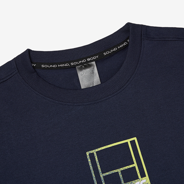 아식스 공식 온라인스토어,맨즈 코트 그래픽 티셔츠