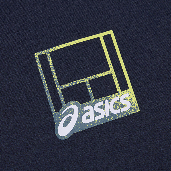 아식스 공식 온라인스토어,맨즈 코트 그래픽 티셔츠