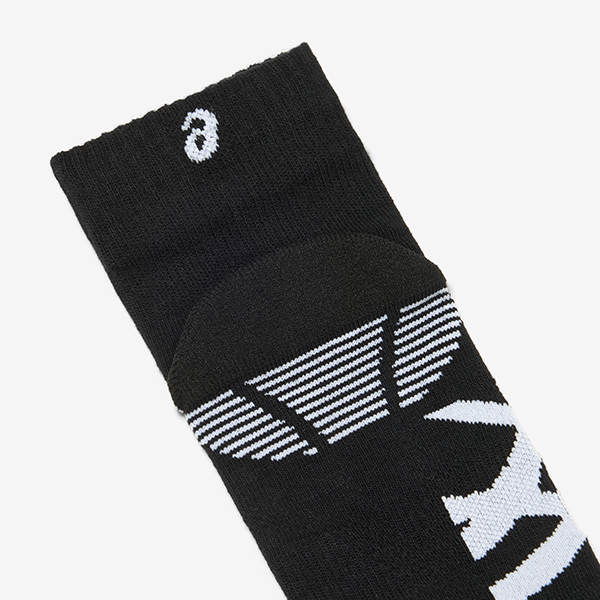 아식스 공식 온라인스토어,2팩 쿠션드 런 쿼터 삭스