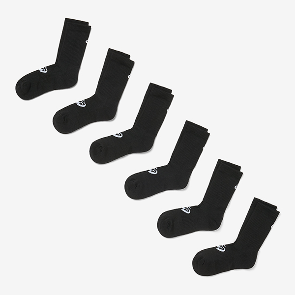 아식스 공식 온라인스토어,6팩 크루 삭스